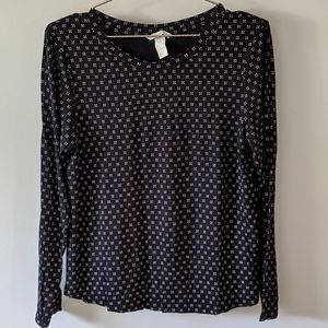 H&M long sleeve top